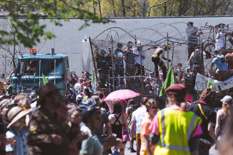 MayDay Parade, South Minneapolis 2024 1 The annual MayDay Parade in South Minneapolis with the Southside Battletrain. The parade went down Bloomington Ave and then turned onto 34th to Powderhorn Park.