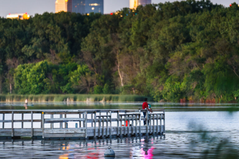 Cedar Lake Fishing 2 Fishing at Cedar Lake in Minneapolis.
