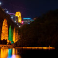 The Stone Arch Bridge is closed for the next few summers as they work on repairs to the former railroad bridge built in 1883.