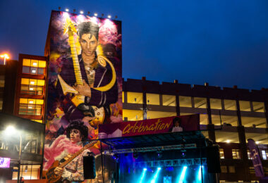 The annual celebration in Downtown Minneapolis in June 2024. This year was the 40th anniversary of Purple Rain.