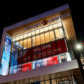 The Target Center in Downtown Minneapolis during the US Team Gymnastics Olympic Trials.