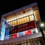 The Target Center in Downtown Minneapolis during the US Team Gymnastics Olympic Trials.