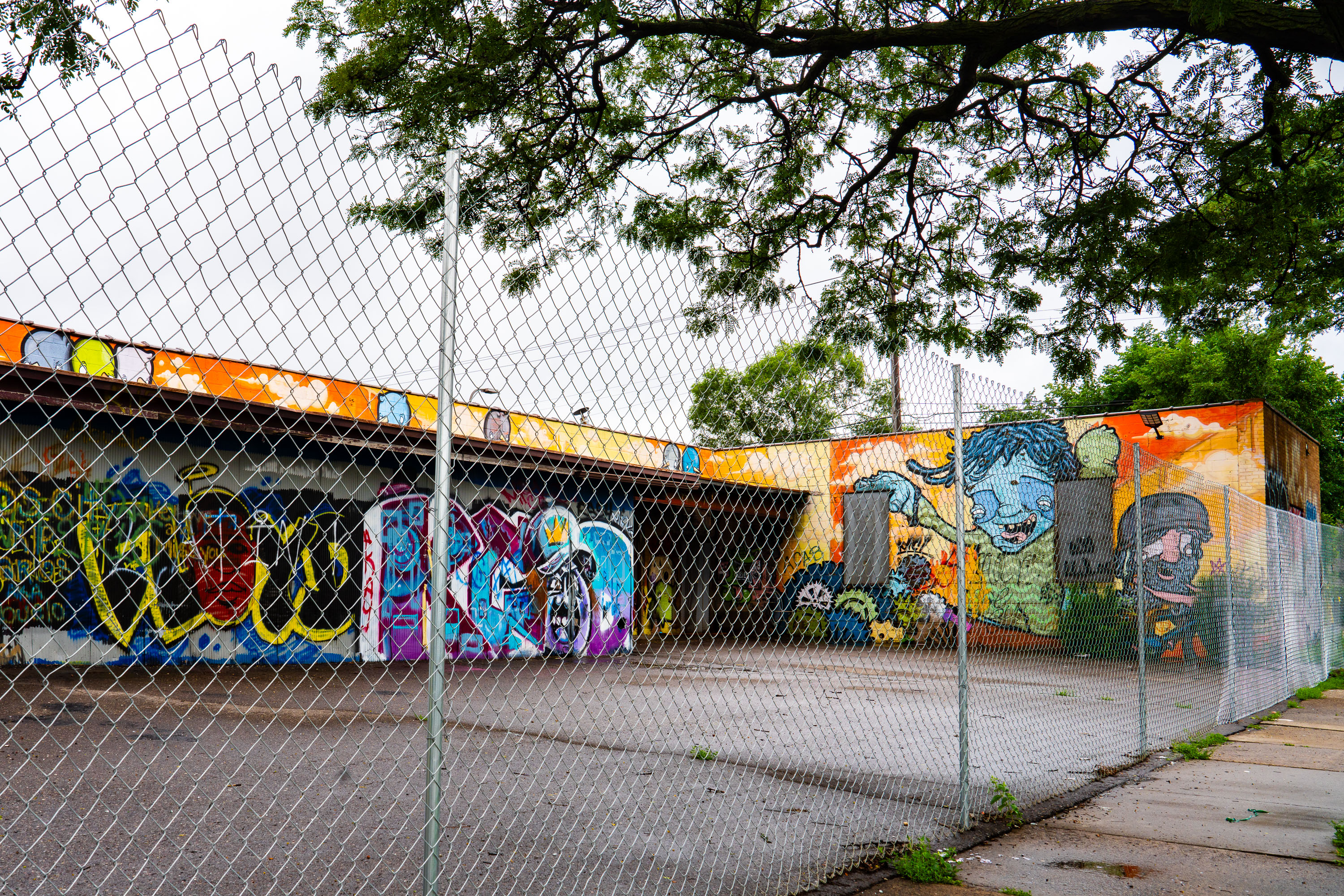Wundr Mural on 29th Street in Minneapolis