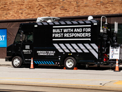 AT&T FirstNet Mobile Unit at RNC 2024 in Milwaukee