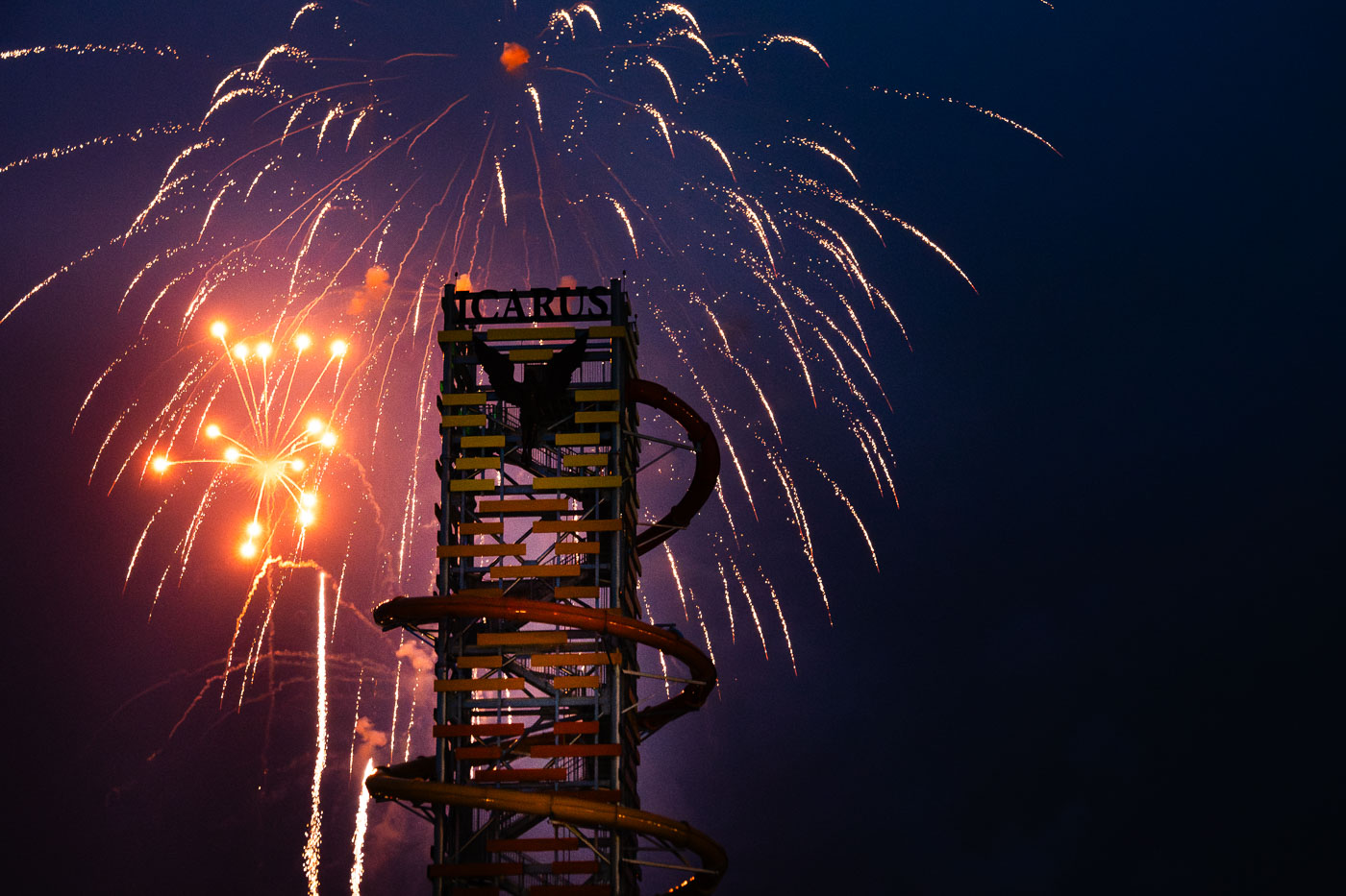 Fireworks at Mt Olympus 2024