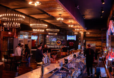 A bar in Uptown Minneapolis with walk through metal detectors.