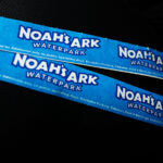 Wristbands for Noah's Ark Waterpark in Wisconsin Dells.
