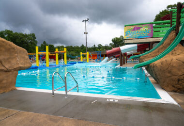 Paradise Lagoon at Noah's Ark Waterpark in Wisconsin Dells, Wisconsin.
