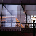 People walking inside the Minneapolis skyways in July 2024.