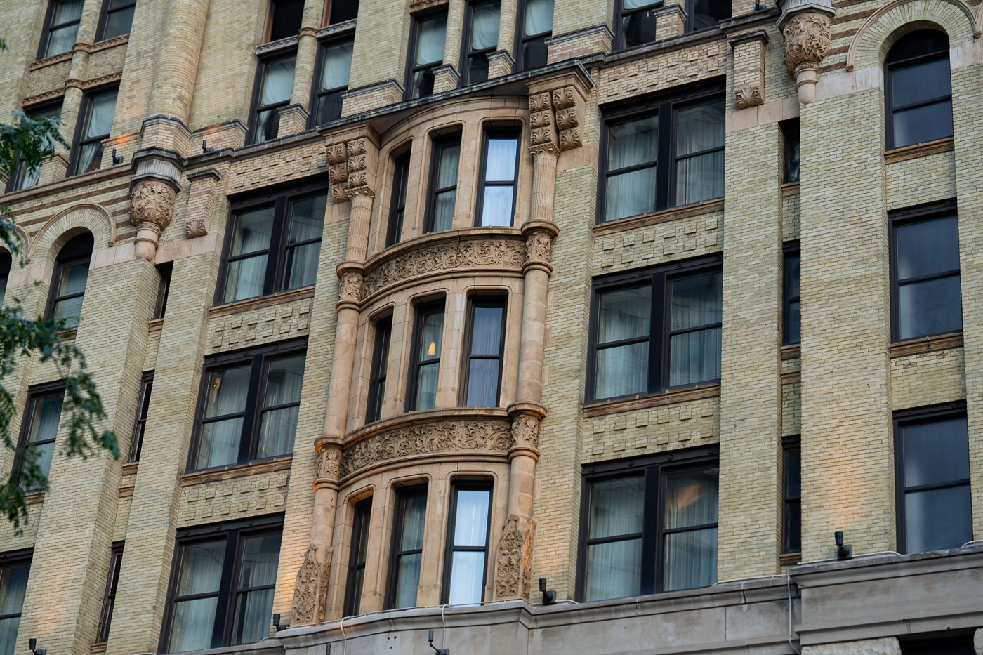 Pfister Hotel in Milwaukee during the RNC