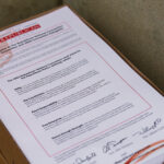 Boxes of papers found outside the Republican National Convention.