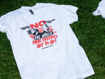 Revcom T-Shirt at 2024 RNC in Milwaukee