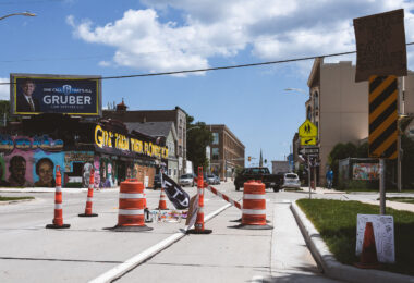 A memorial in Milwaukee where Samuel Sharpe Jr. was killed by Columbus Police. Milwaukee Police has said 5 Columbus officers, who are in town for the RNC, shot the man after they witnessed an altercation with another man in which Sharpe refused to drop a knife.