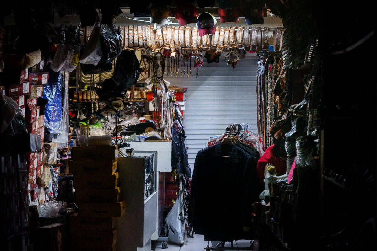 A clothing store on East Lake Street in South Minneapolis.