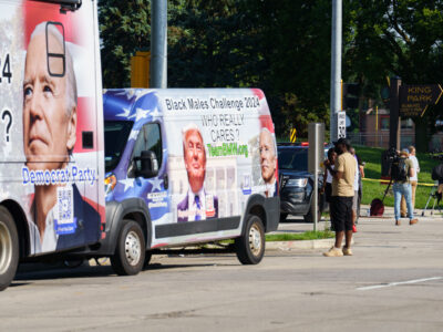 TeamBMW.org Truck at 2024 RNC in Milwaukee