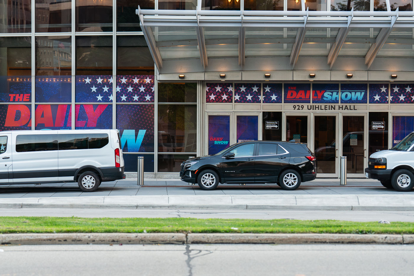 The Daily Show at Uihlein Hall in Milwaukee during the Republican National Convention. Unfortunately, the show was cancelled the next day after what they said were logistical issues.