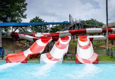 Noah's Ark waterslides in Wisconsin Dells.