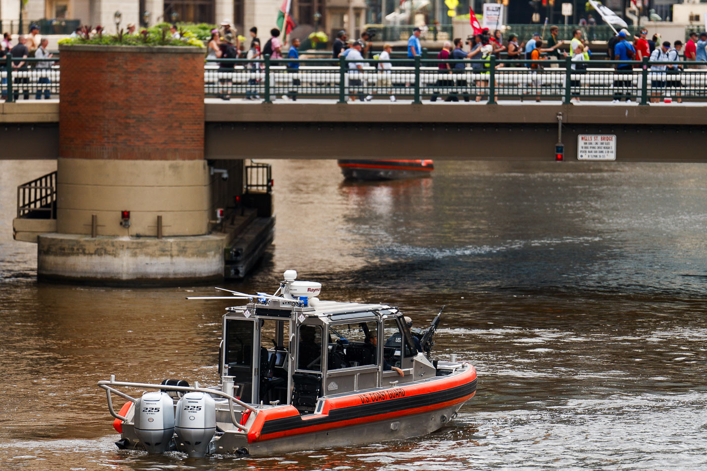 US Coast Guard and 2024 RNC March