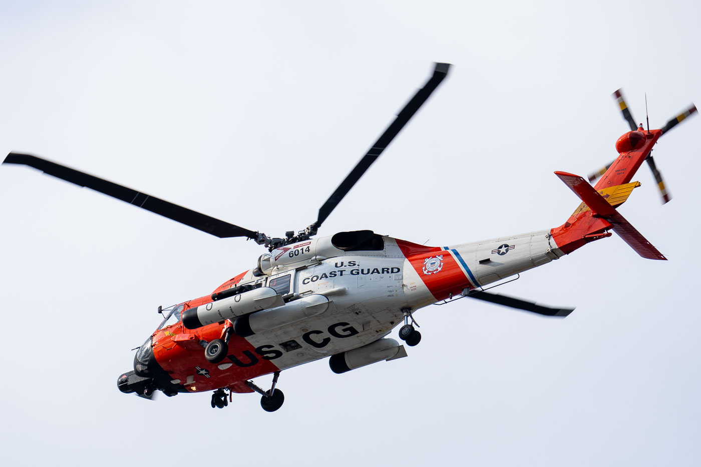 US Coast Guard Helicopter at 2024 RNC