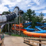Waterslides at Noah's Ark in Wisconsin Dells.