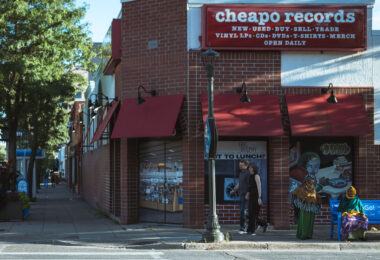 Cheapo Records, a record store on Nicollet Ave in Minneapolis.