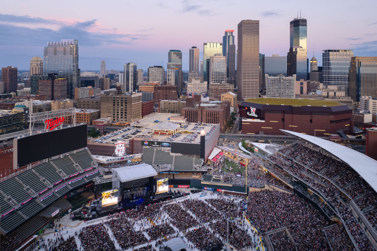 Green Day at Target Field in Downtown Minneapolis