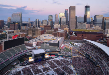 Green Day at Target Field in Downtown Minneapolis