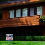 A Kamala Harris / Tim Walz yard sign in Minneapolis on August 21st, 2024.