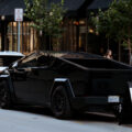 Tesla Cybertruck at 801 Chophouse in Minneapolis