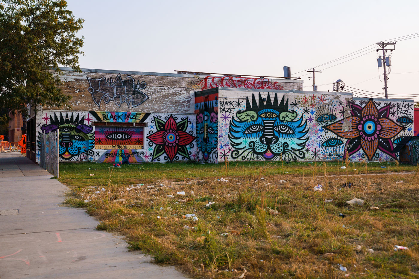 Black Daze Mural in Minneapolis