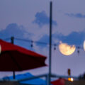 Full Moon in Uptown Minneapolis September 2024
