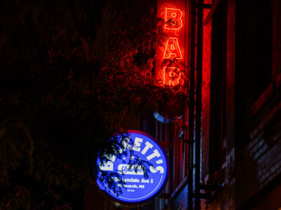 Beckett's Bar Neon Signs, Lyndale Ave, Uptown Minneapolis