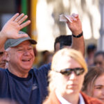 Tim Walz at the Minnesota State Fair while running for Vice President.