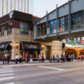 Lines outside the State Theatre in downtown Minneapolis for Anne Wilson.