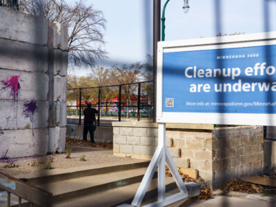 Minneapolis 3rd Precinct: Razor Wire Removal and Redevelopment