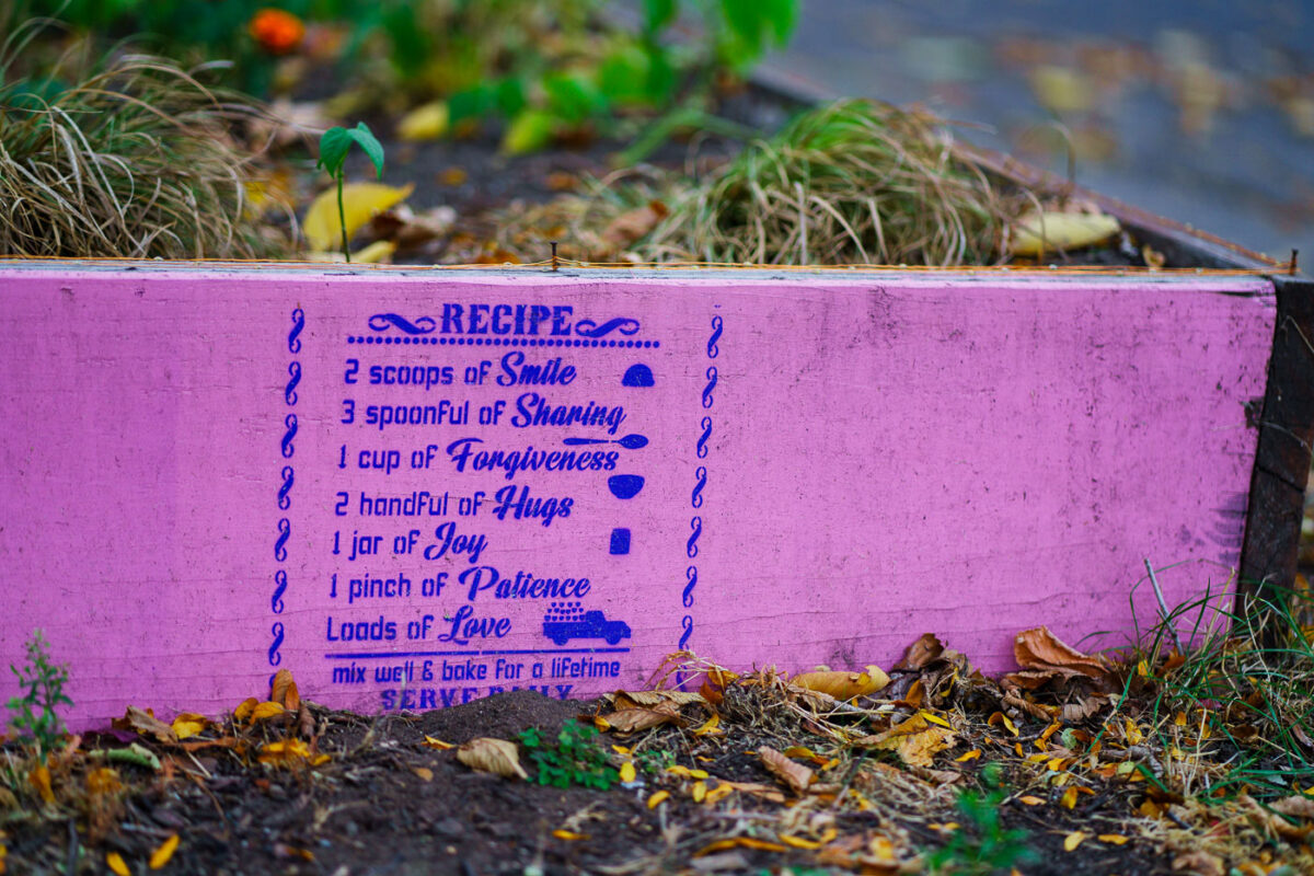 A recipe found on the sidewalk in South Minneapolis.