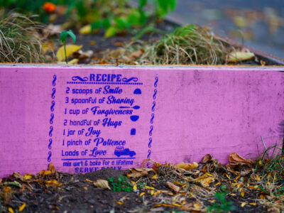 South Minneapolis Sidewalk Recipe for Love