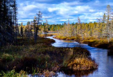 The West Baptism River near the town of Isabella in Northern Minnesota, Superior National Forest.