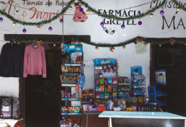 A store in San Sebastian Mexico, San Sebastian is considered a "Magical Town".
