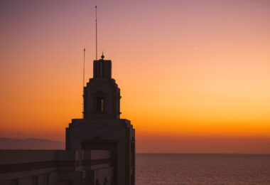 A really great sunset from the Riu in Puerto Vallarta facing the Pacific Ocean.