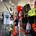 T-shirts being sold at a store in Puerto Vallarta Mexico in December 2024.