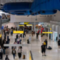 Inside Puerto Vallarta International Airport in Mexico