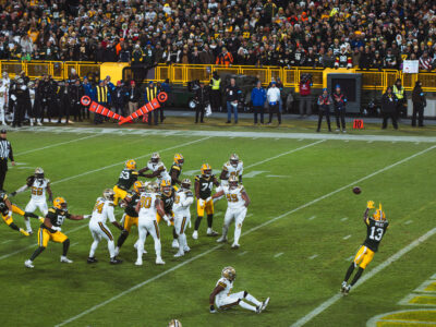 Dontayvion Wicks touchdown catch at Lambeau Field