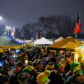 Lambeau Field tailgating in December 2024