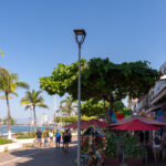 Shopping on the Malecón Boardwalk in Puerto Vallarta.