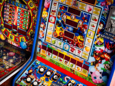 Super Smash Bros. Slot Machine in Rural Mexican Game Room