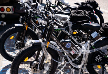 New Puerto Vallarta police bikes.