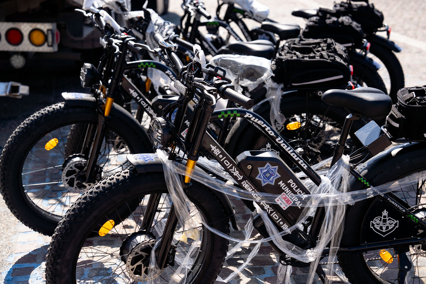 Puerto Vallarta Police Bikes