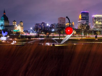 Spoonbridge and Cherry Sculpture, Minneapolis Sculpture Garden