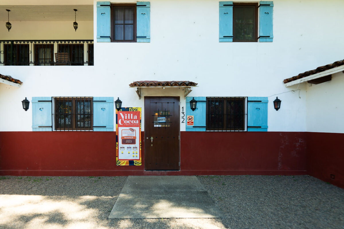 The Villa Cocoa Chocolate Factory in San Sebastian, Mexico. Can confirm, the chocolate is very good.